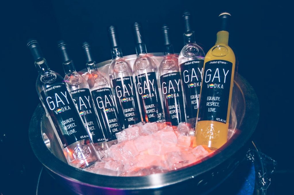 GAY VODKA Equality. Respect. Love.
