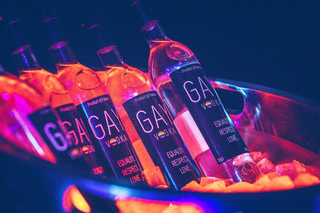 GAY VODKA Equality. Respect. Love.