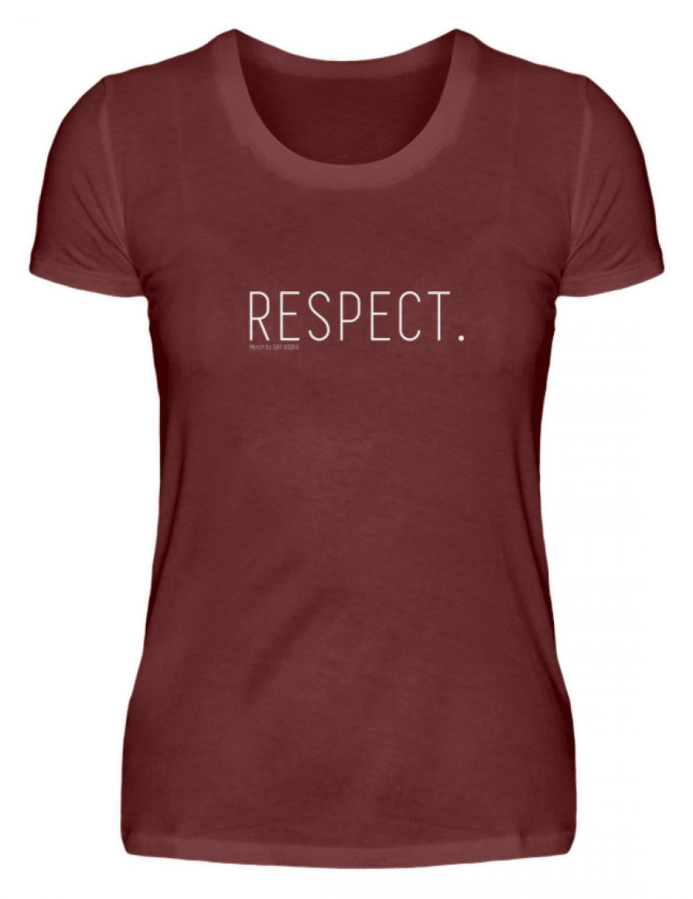 RESPECT. - Damen Premiumshirt-3192