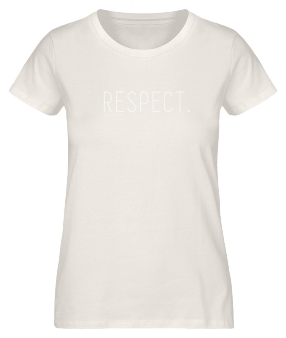 RESPECT. - Damen Premium Organic Shirt-6881
