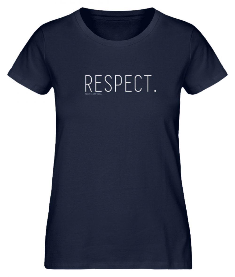 RESPECT. - Damen Premium Organic Shirt-6887
