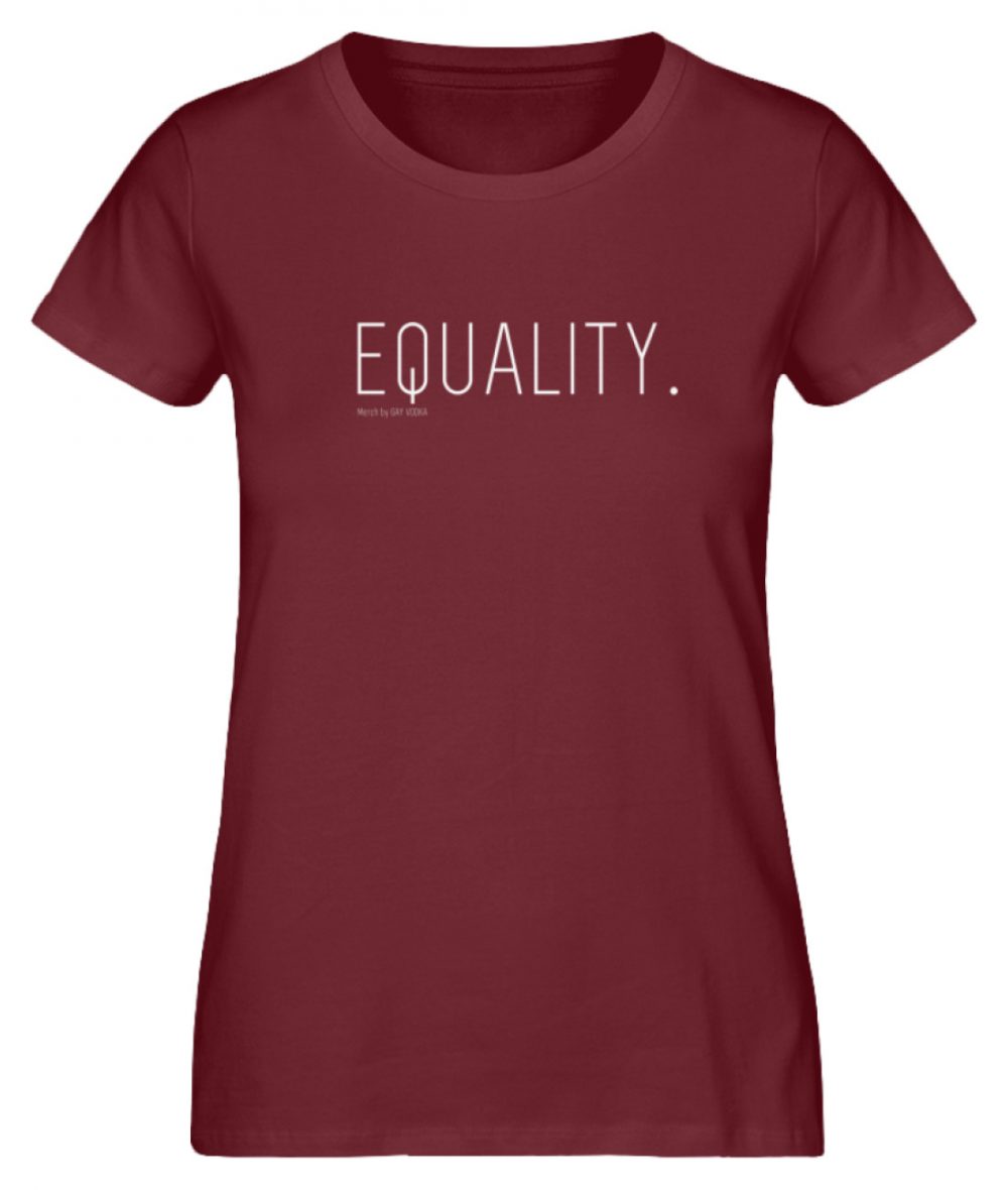 EQUALITY. - Damen Premium Organic Shirt-6883