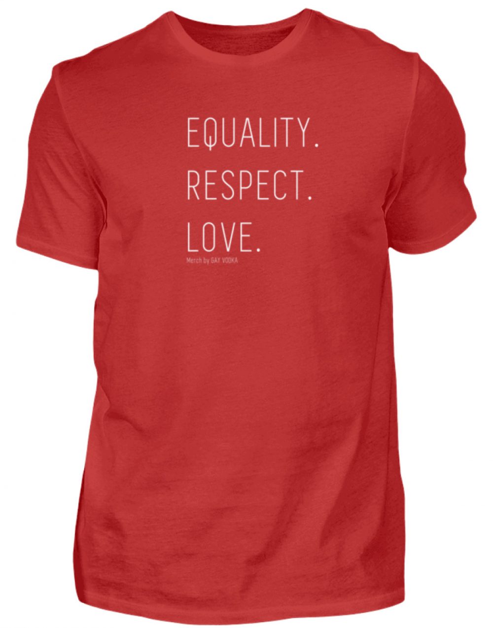 EQUALITY. RESPECT. LOVE. - Herren Shirt-4