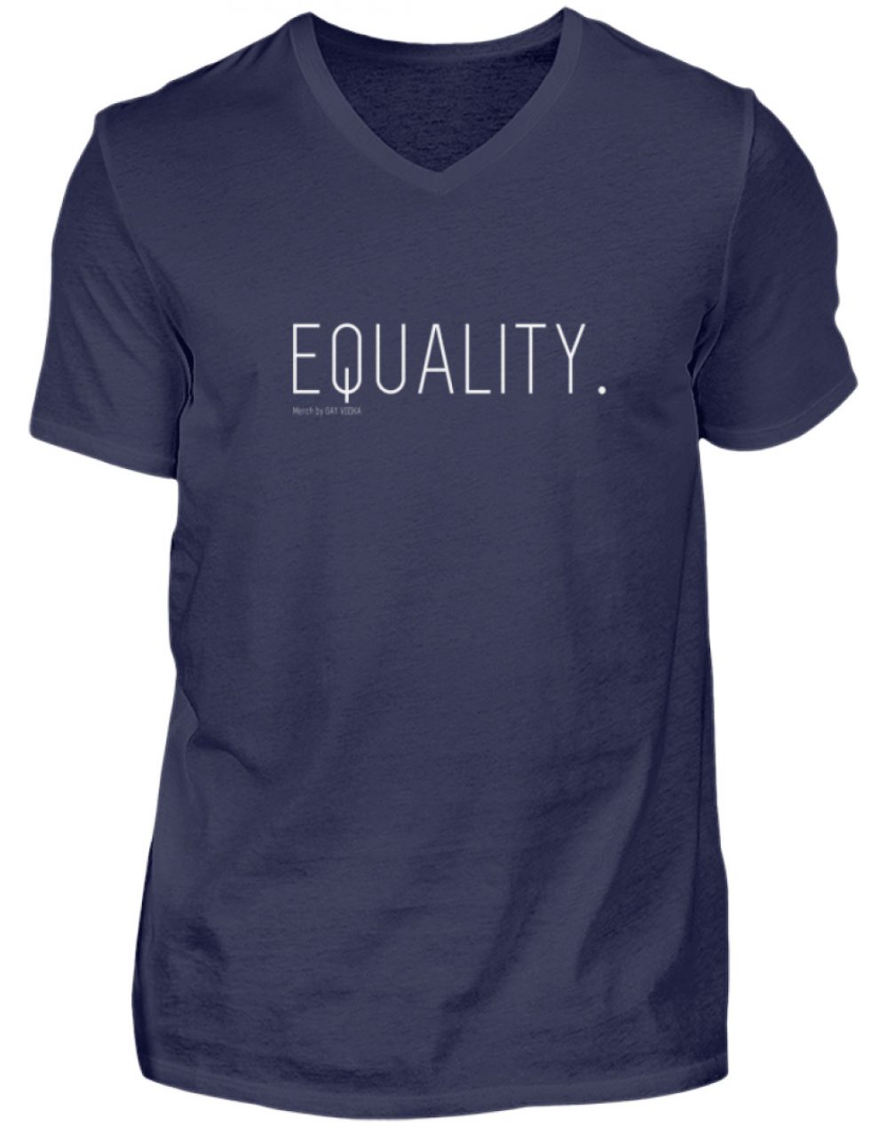 EQUALITY. - Herren V-Neck Shirt-198