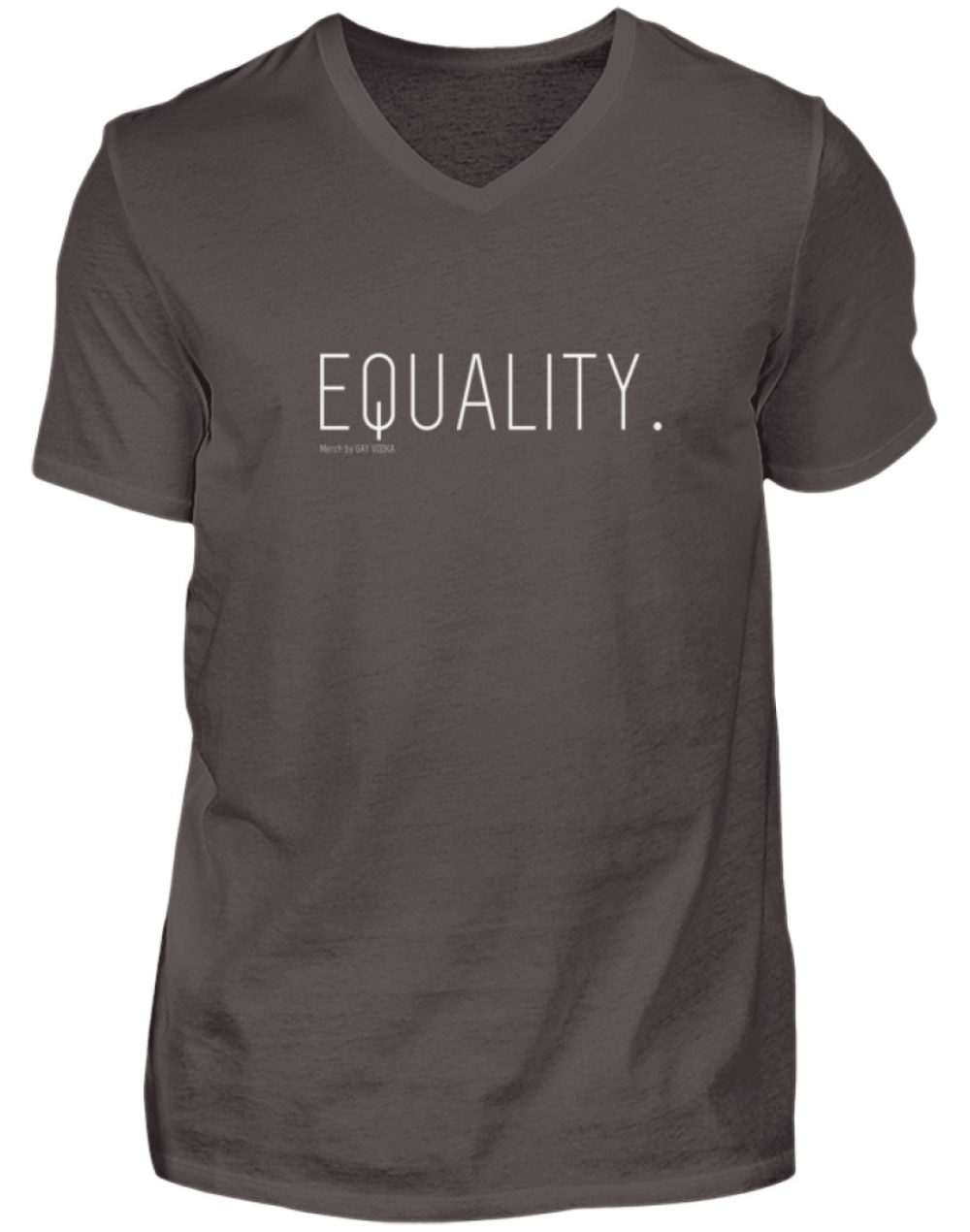 EQUALITY. - Herren V-Neck Shirt-2618