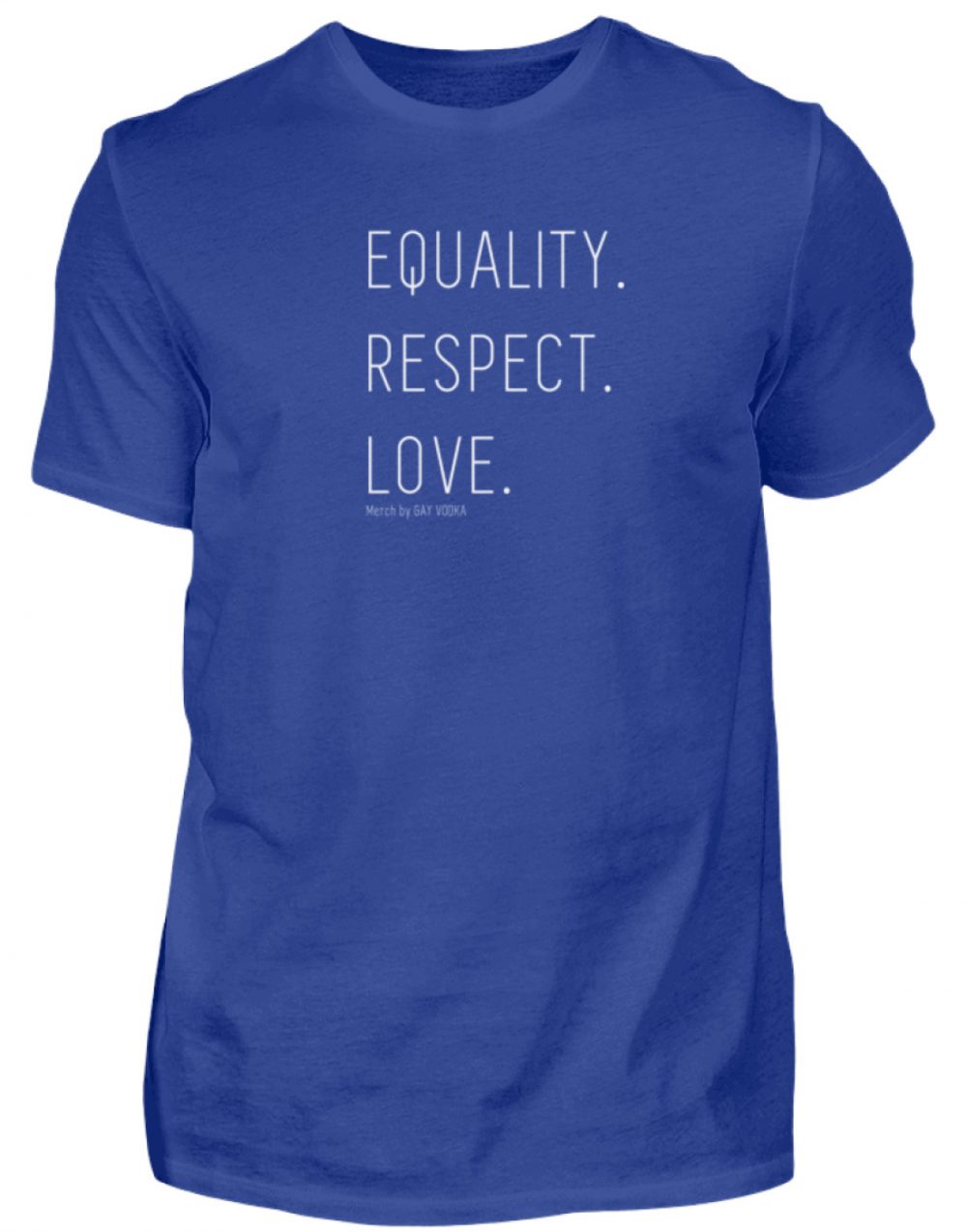 EQUALITY. RESPECT. LOVE. - Herren Premiumshirt-27