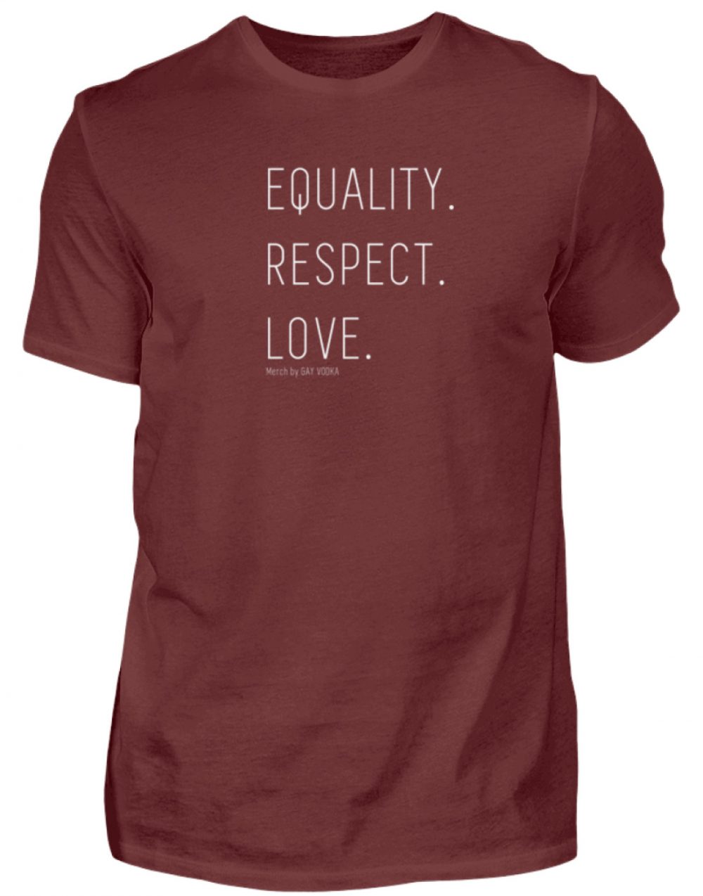 EQUALITY. RESPECT. LOVE. - Herren Premiumshirt-3192