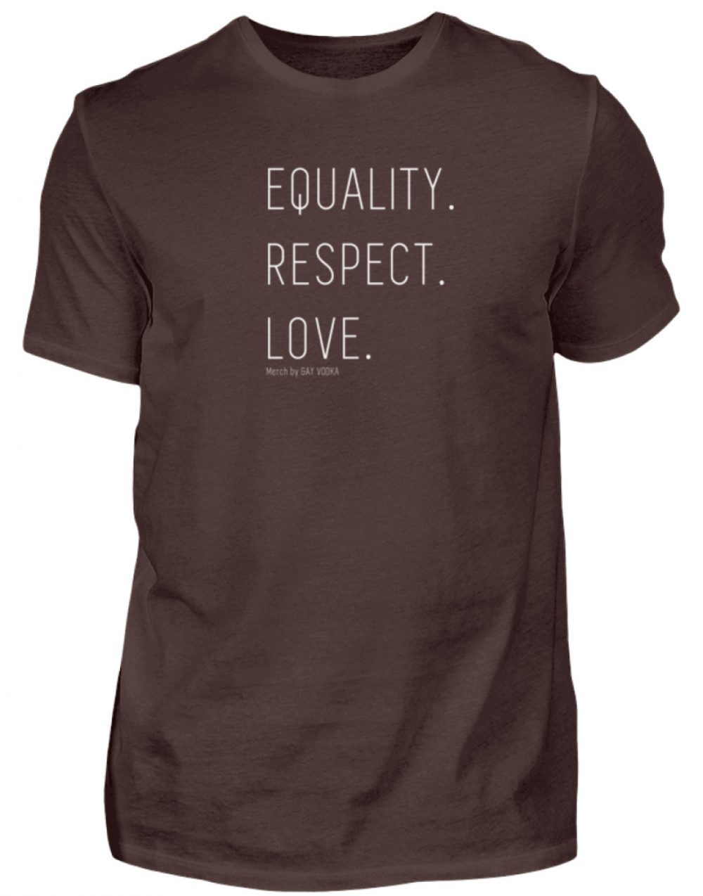 EQUALITY. RESPECT. LOVE. - Herren Premiumshirt-1074