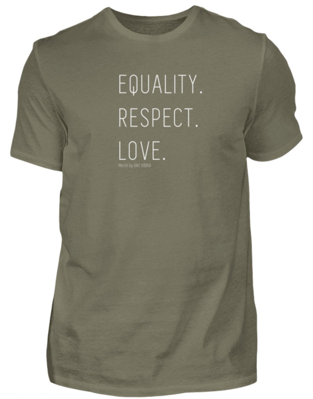EQUALITY. RESPECT. LOVE. - Herren Premiumshirt-627