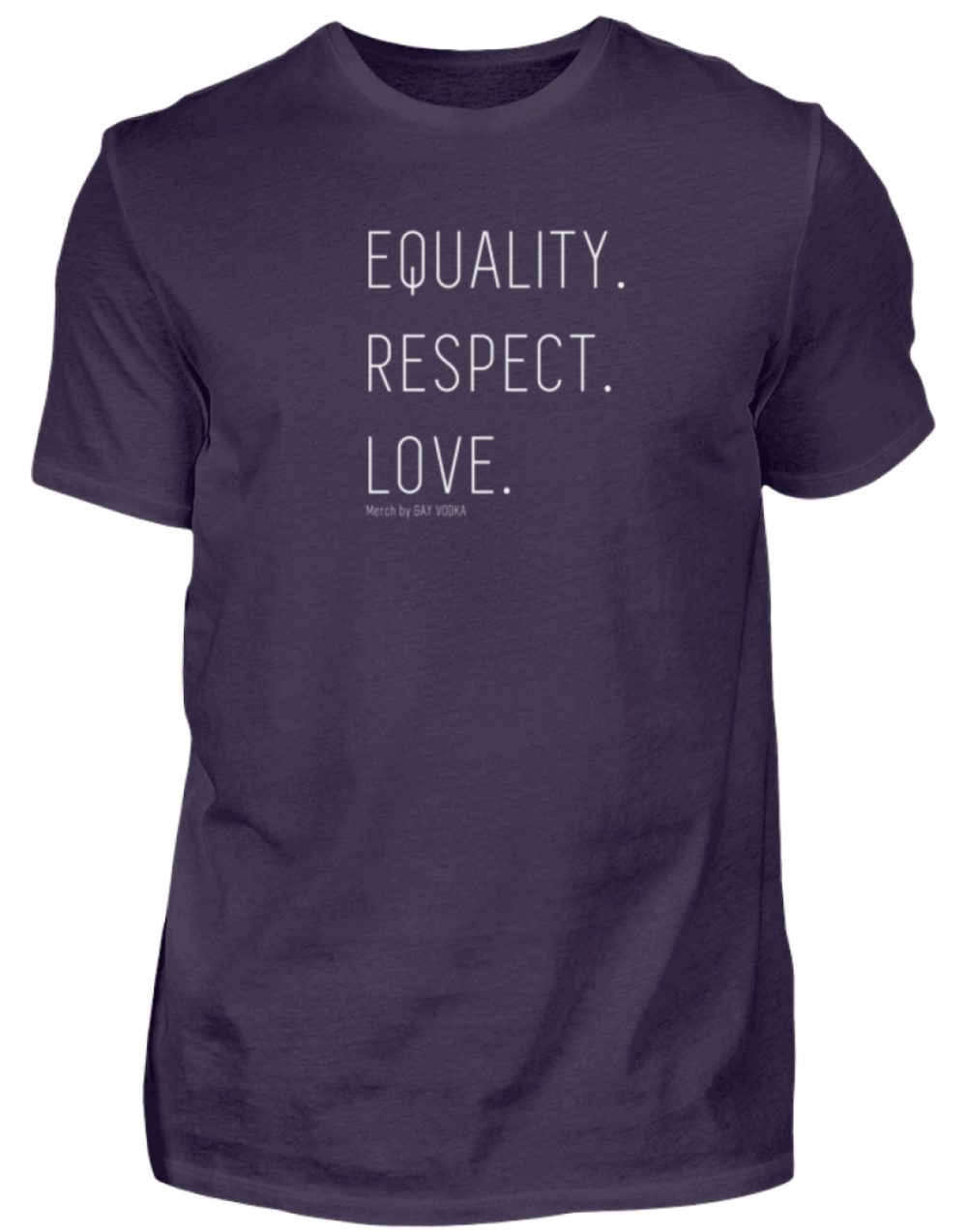 EQUALITY. RESPECT. LOVE. - Herren Premiumshirt-2911