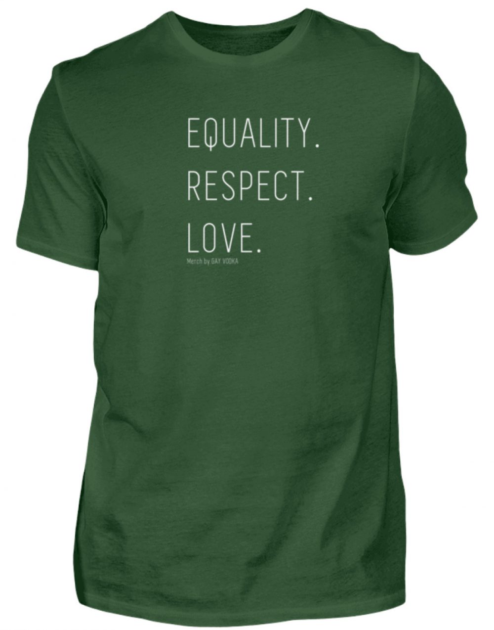 EQUALITY. RESPECT. LOVE. - Herren Premiumshirt-2936