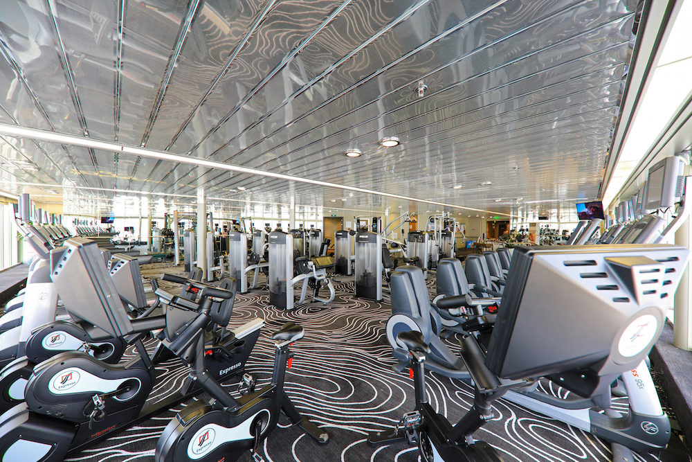 Gimnasio en el crucero gay